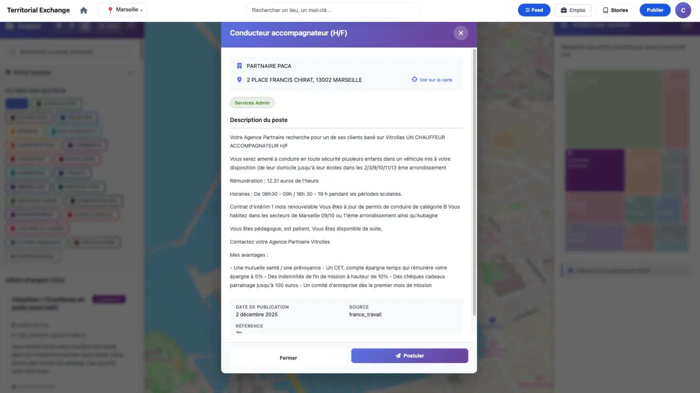 Fiche de poste — détail complet et candidature directe