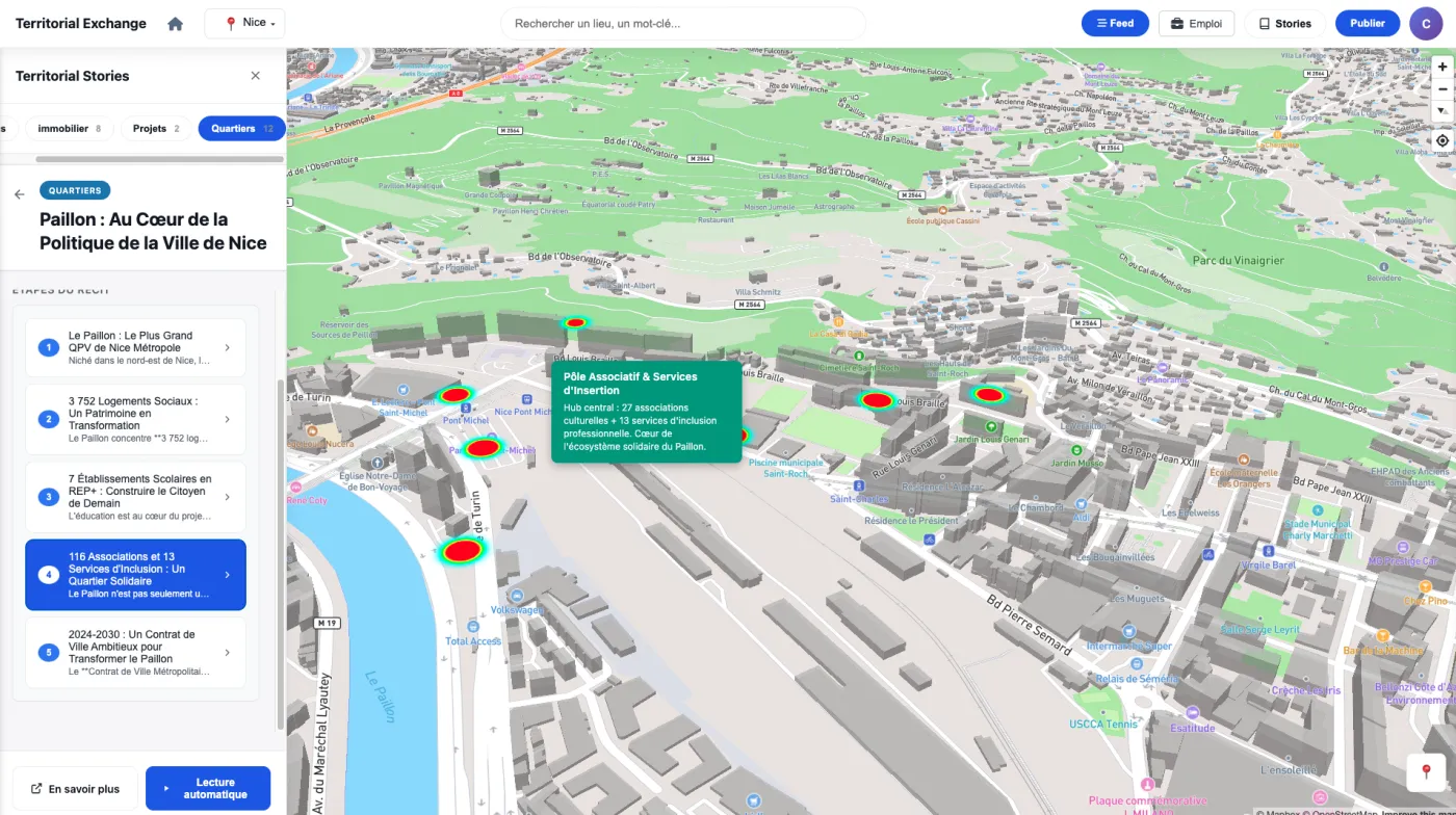 Pilote de quartier — récits territoriaux et cartographie des acteurs